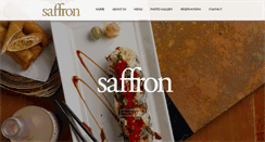 Desktop Screenshot of bistrosaffron.com